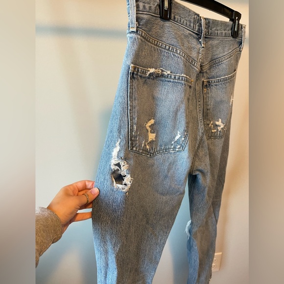 Agolde 90's Mid Rise Loose Fit Jeans - Picture 6 of 9
